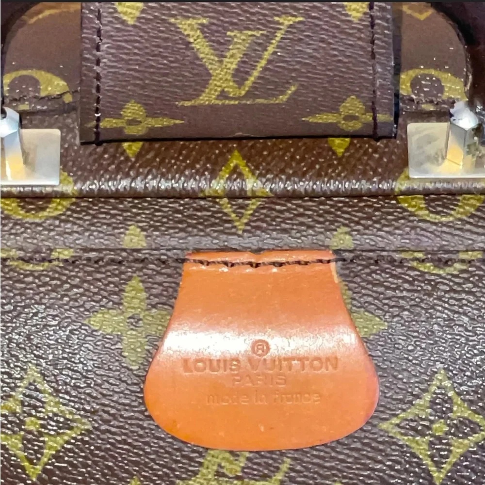 Louis Vuitton Vintage Pilot Serviette Monogram Briefcase